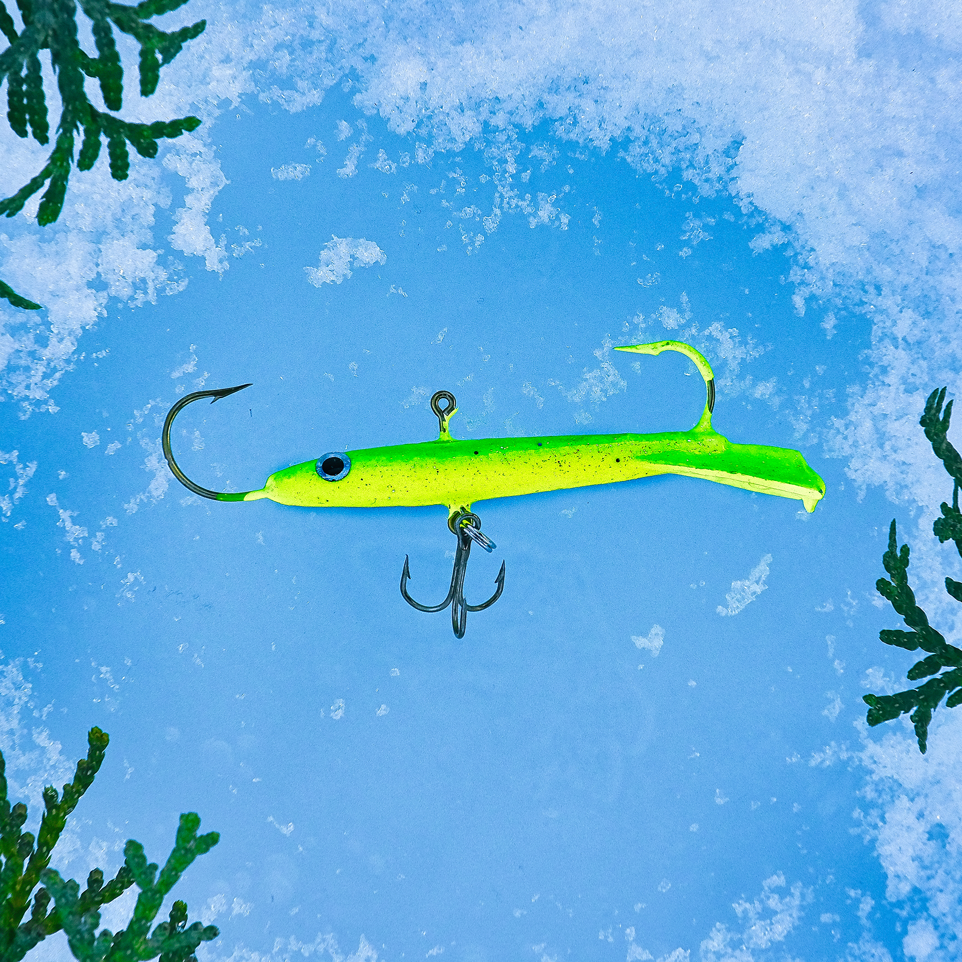 D&D Lures Walleye Ice Jigs – 1/2 oz - Lured Outdoors Ice Fishing Rentals